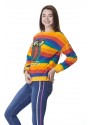 RENKLİ BASKILI SWEAT